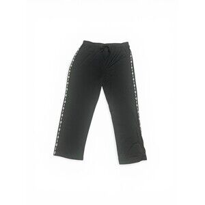 Umbro Black Joggers with White Branded Side Trim